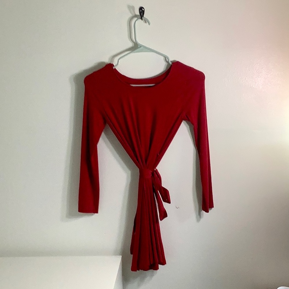 Girls red dress